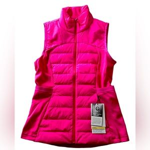 NWT Lululemon Down For It All Vest in Sonic Pink